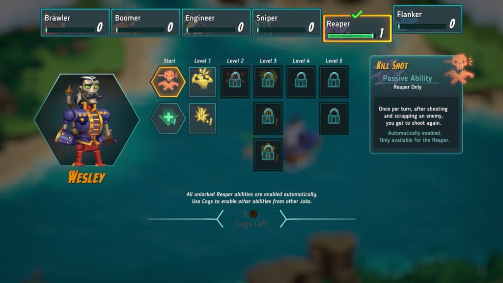 Capture d’écran de SteamWorld Heist II