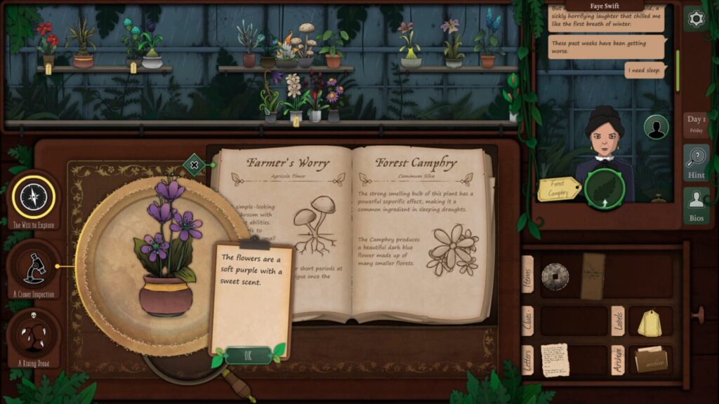 Capture d’écran de Strange Horticulture