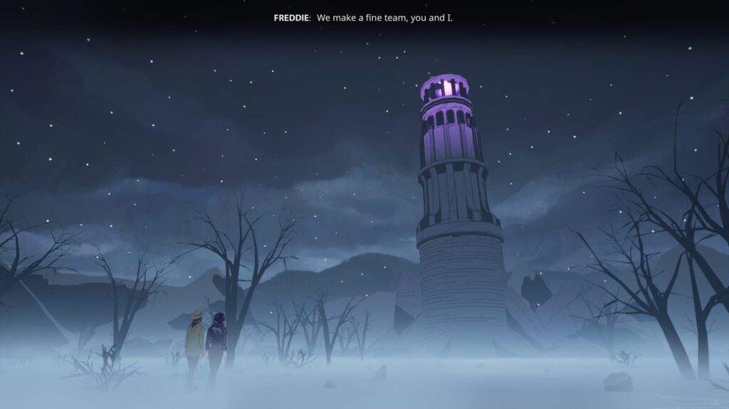 Capture d’écran de Stray Gods: The Roleplaying Musical