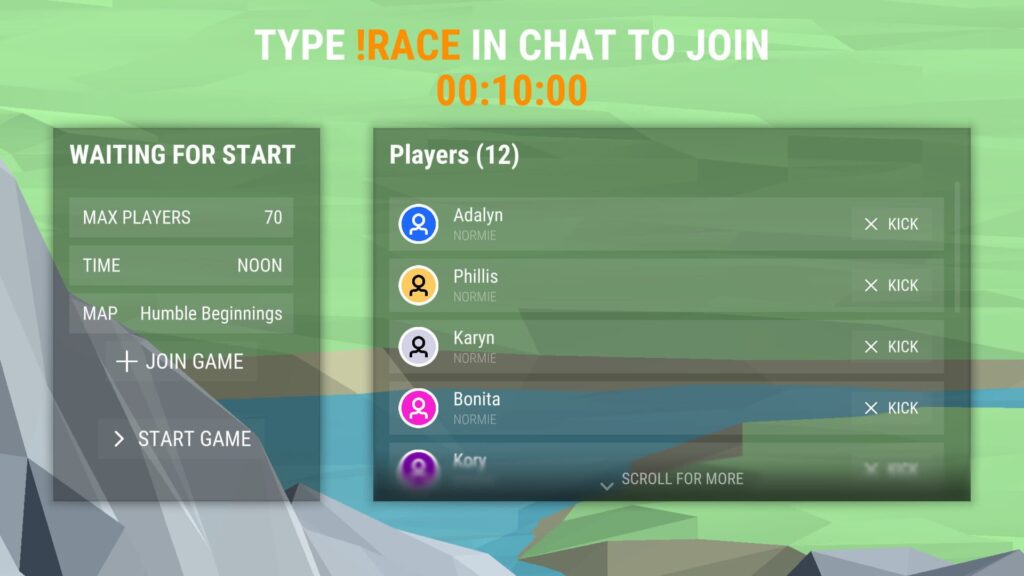 Capture d’écran de Stream Racer