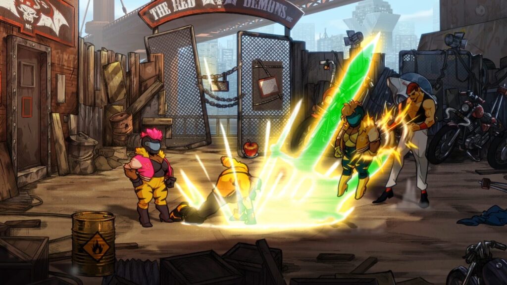 Capture d’écran de Streets of Rage 4
