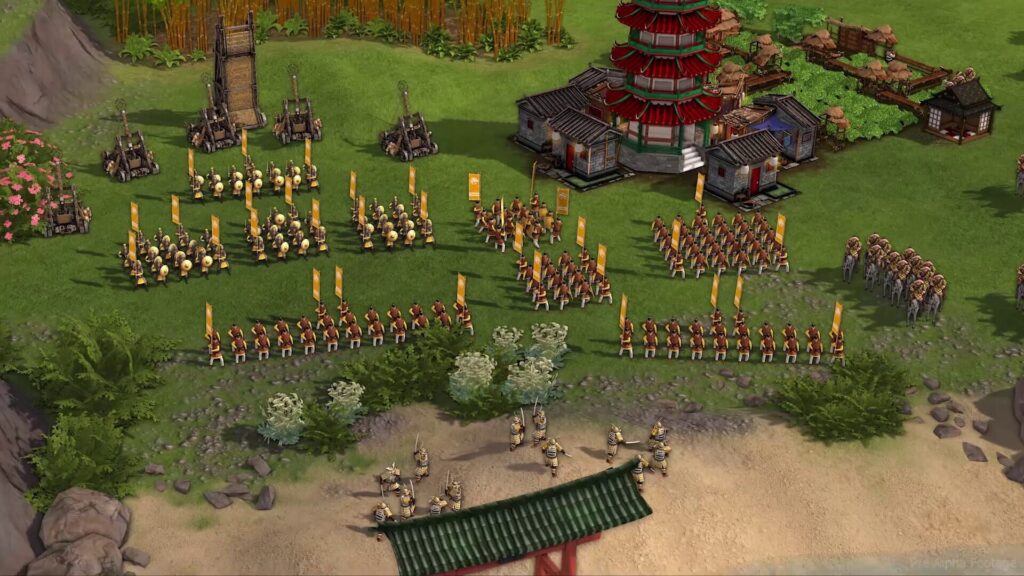 Capture d’écran de Stronghold: Warlords