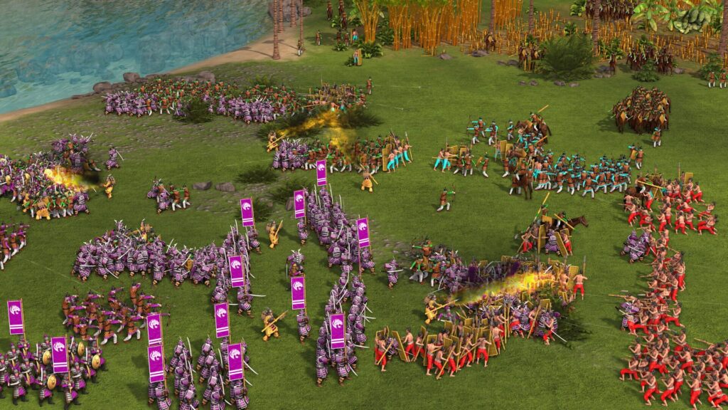 Capture d’écran de Stronghold: Warlords