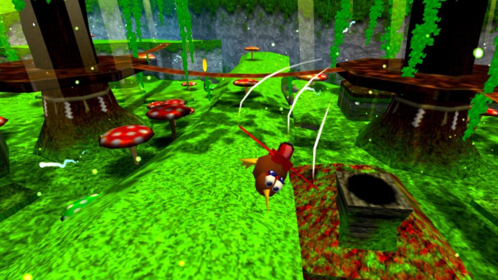 Capture d’écran de Super Kiwi 64