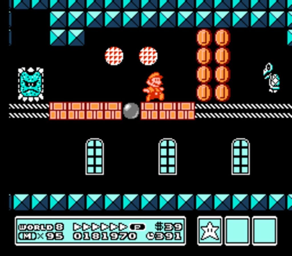 Capture d’écran de Super Mario Bros. 3