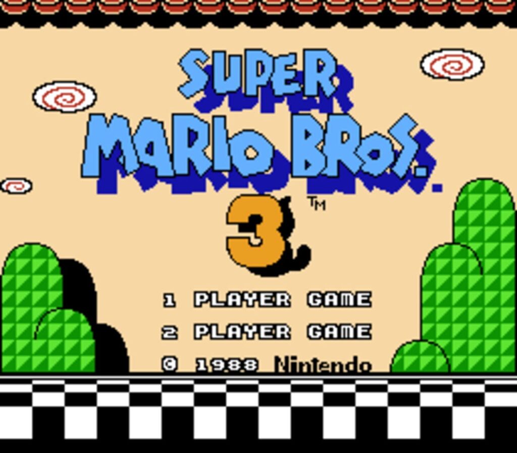 Capture d’écran de Super Mario Bros. 3