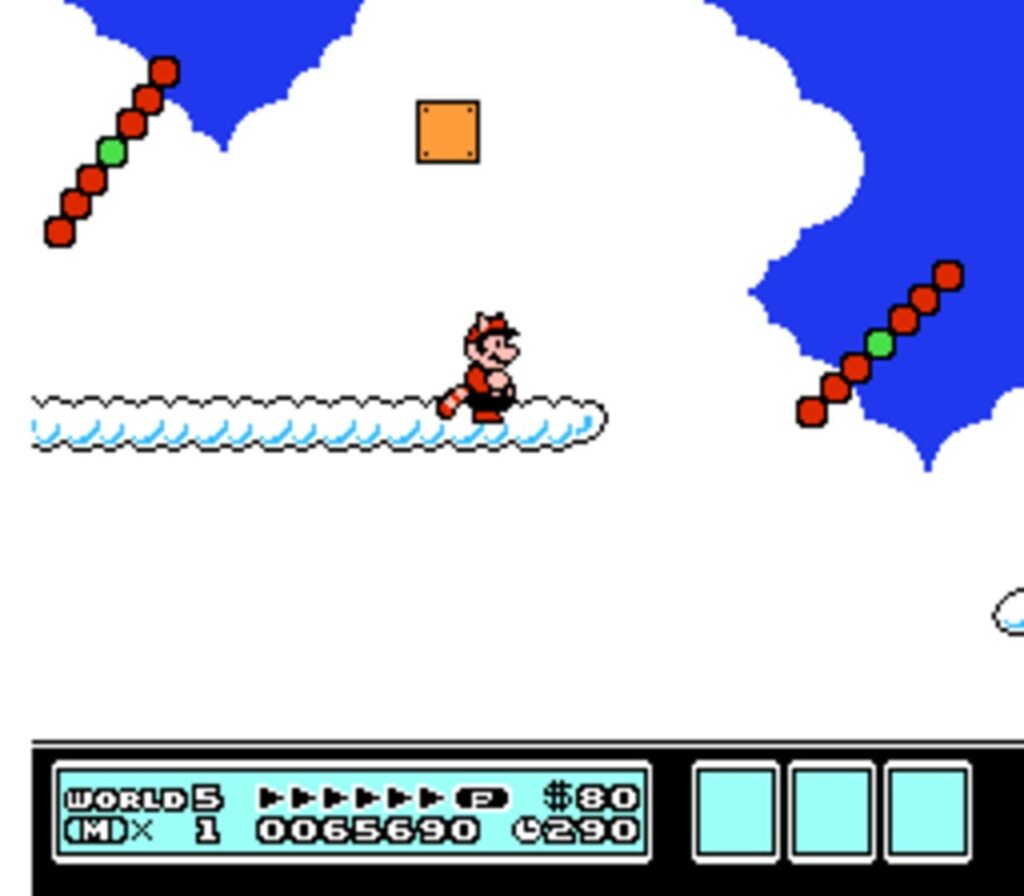 Capture d’écran de Super Mario Bros. 3