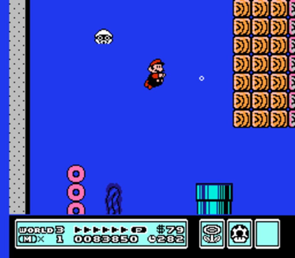 Capture d’écran de Super Mario Bros. 3