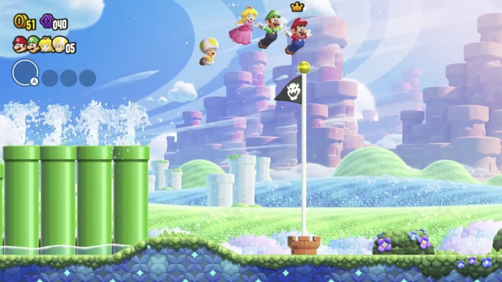 Capture d’écran de Super Mario Bros. Wonder