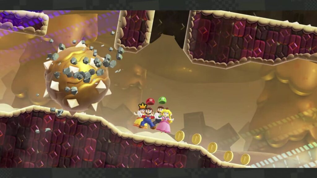 Capture d’écran de Super Mario Bros. Wonder