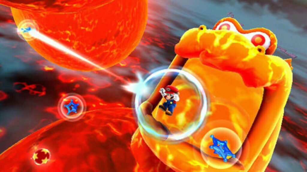 Capture d’écran de Super Mario Galaxy 2