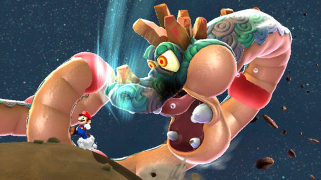 Capture d’écran de Super Mario Galaxy 2