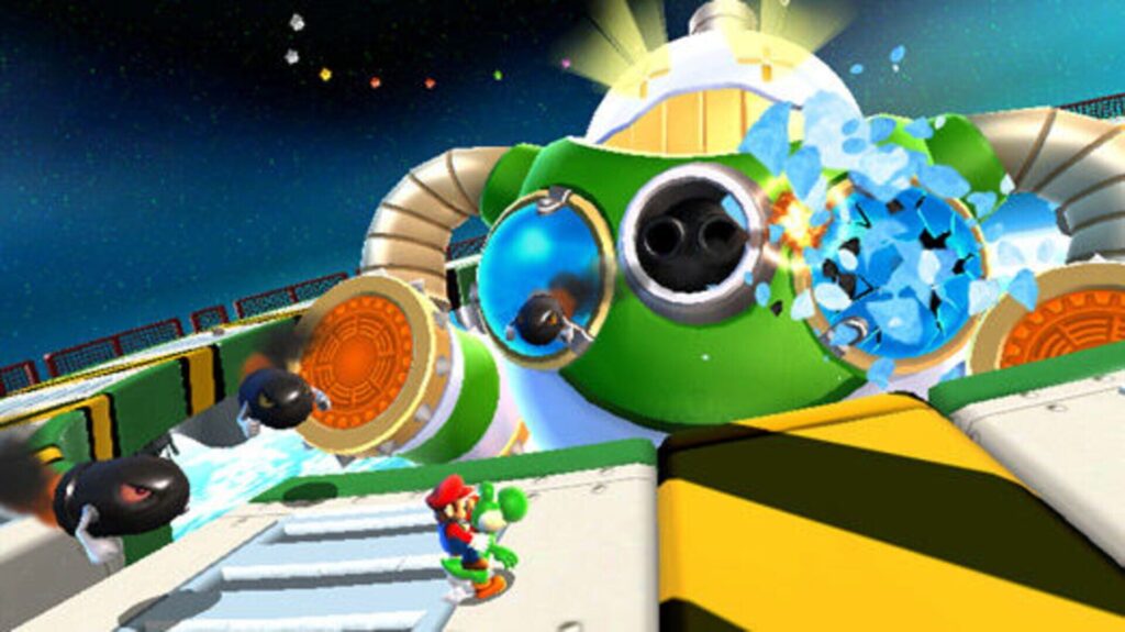 Capture d’écran de Super Mario Galaxy 2