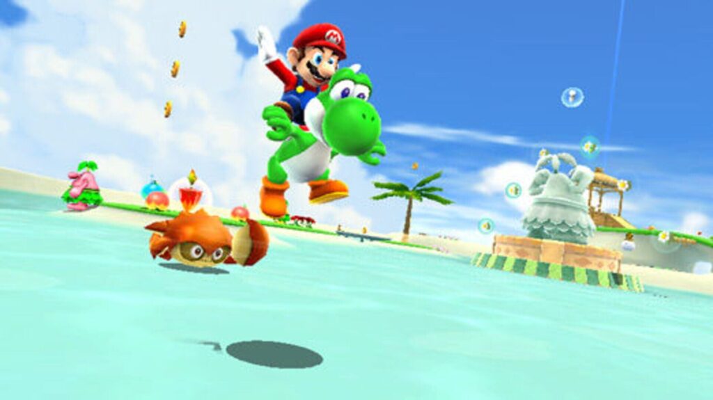 Capture d’écran de Super Mario Galaxy 2