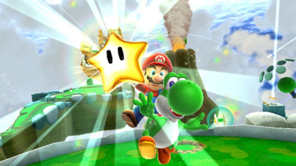Capture d’écran de Super Mario Galaxy 2