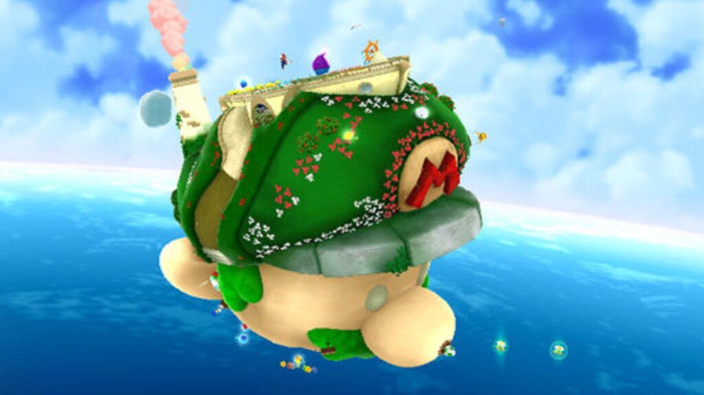 Capture d’écran de Super Mario Galaxy 2