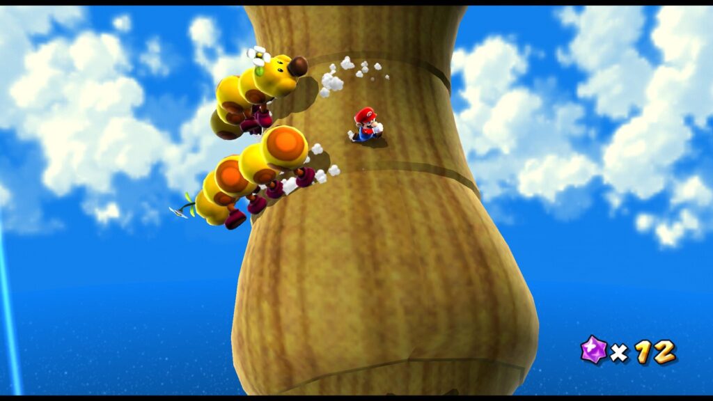 Capture d’écran de Super Mario Galaxy