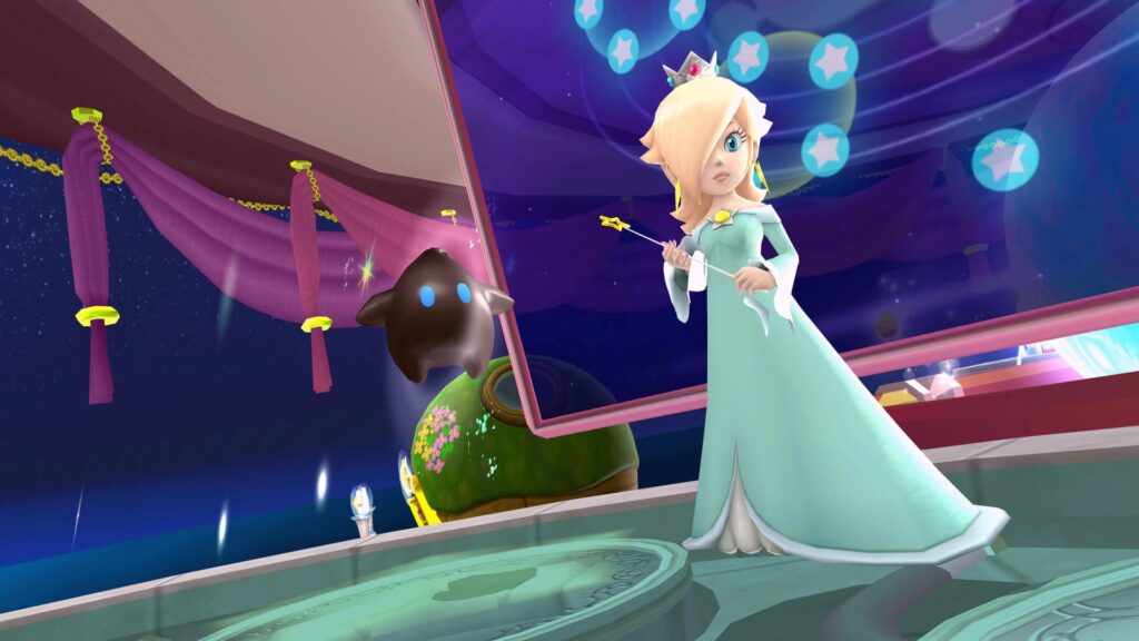 Capture d’écran de Super Mario Galaxy
