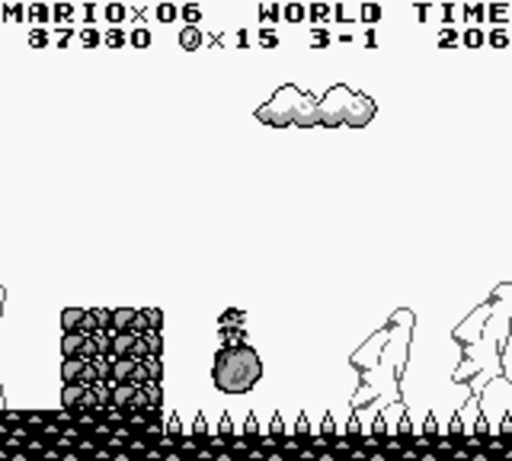 Capture d’écran de Super Mario Land