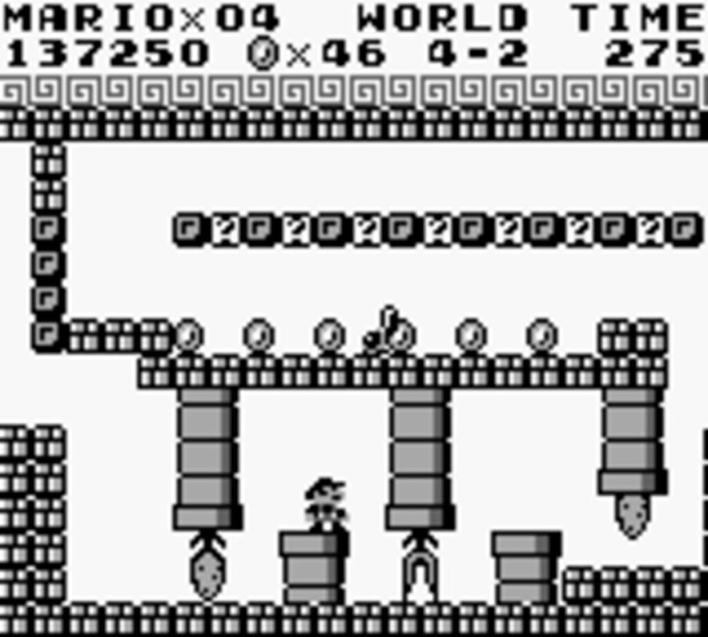 Capture d’écran de Super Mario Land