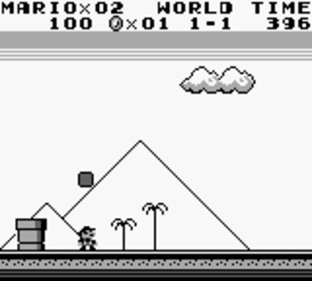Capture d’écran de Super Mario Land