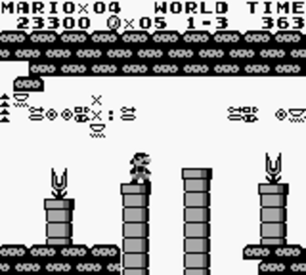 Capture d’écran de Super Mario Land