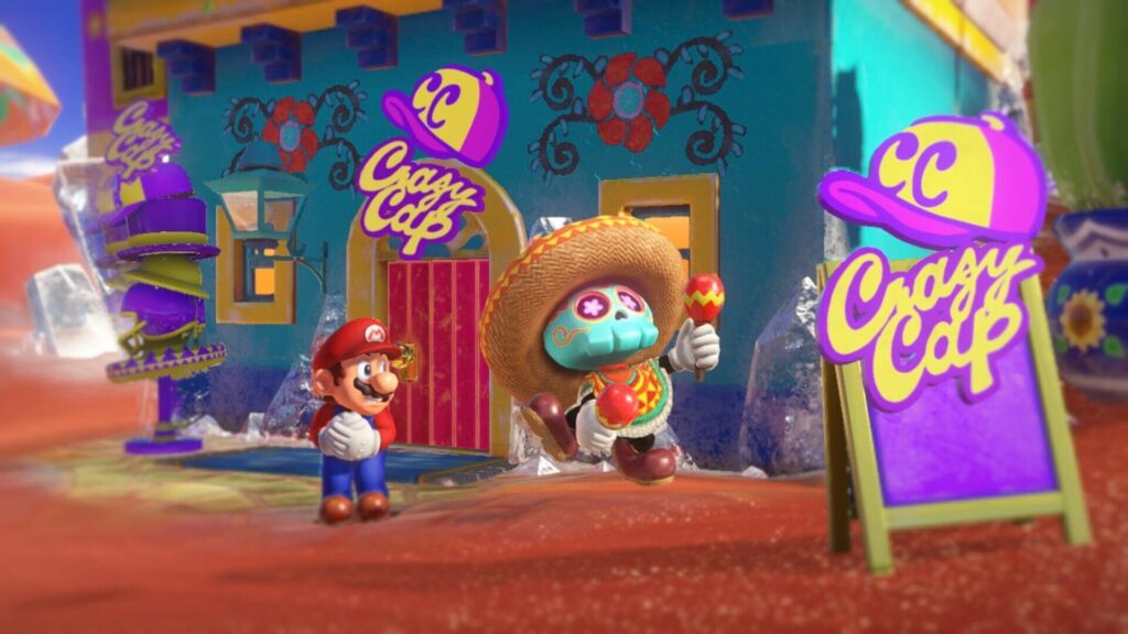 Capture d’écran de Super Mario Odyssey