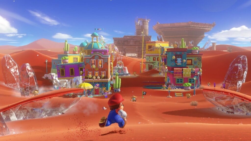Capture d’écran de Super Mario Odyssey