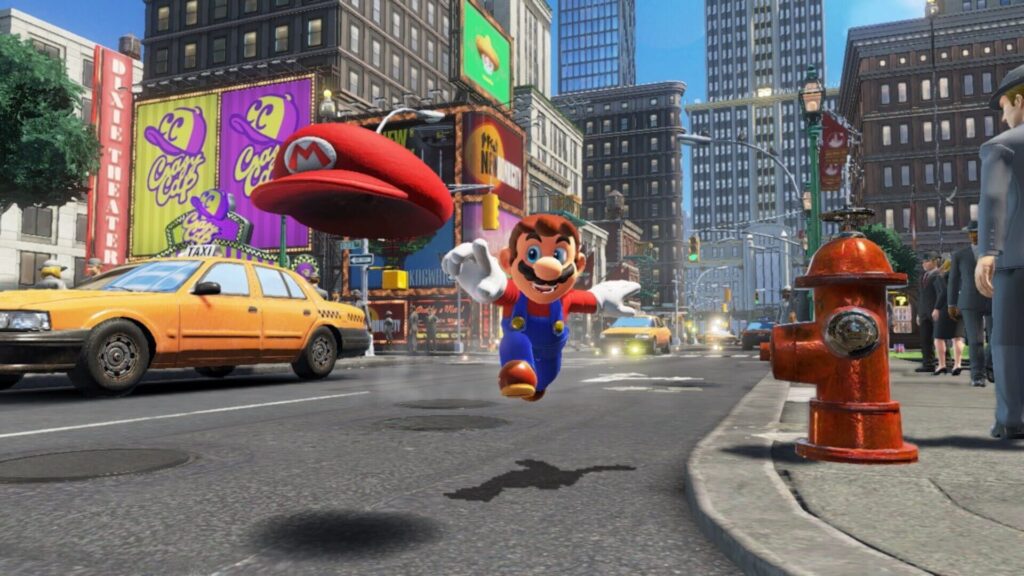 Capture d’écran de Super Mario Odyssey
