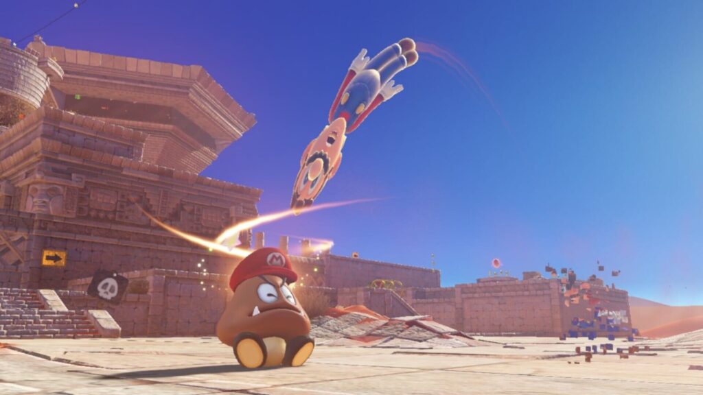 Capture d’écran de Super Mario Odyssey