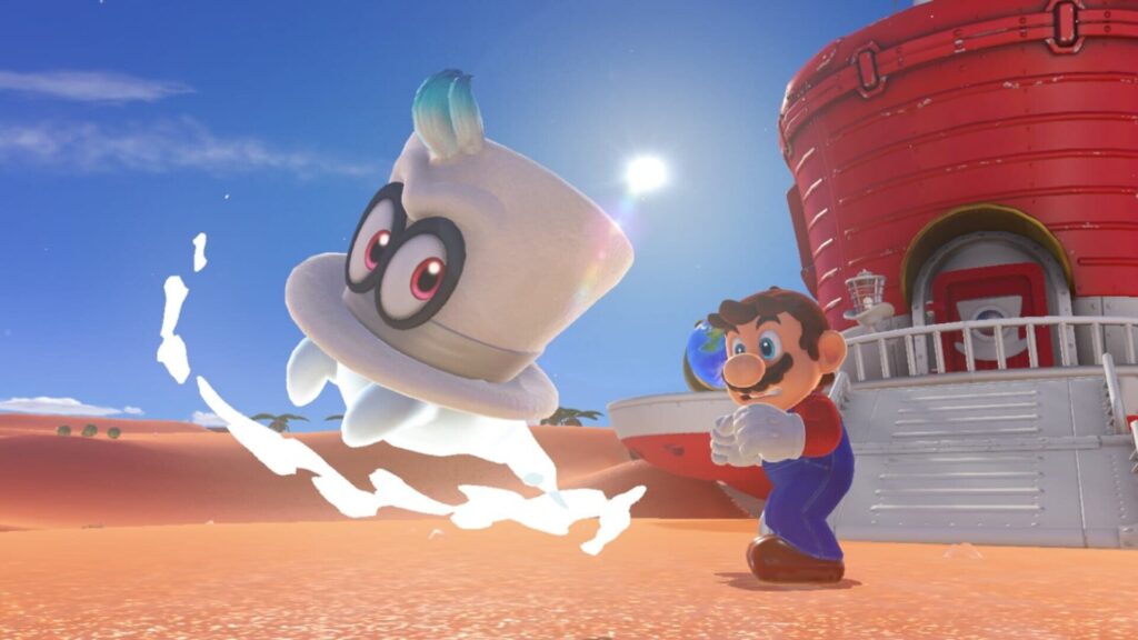 Capture d’écran de Super Mario Odyssey