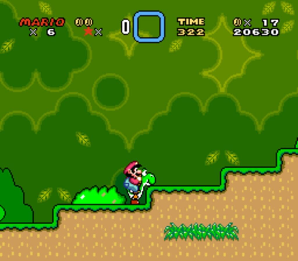 Capture d’écran de Super Mario World