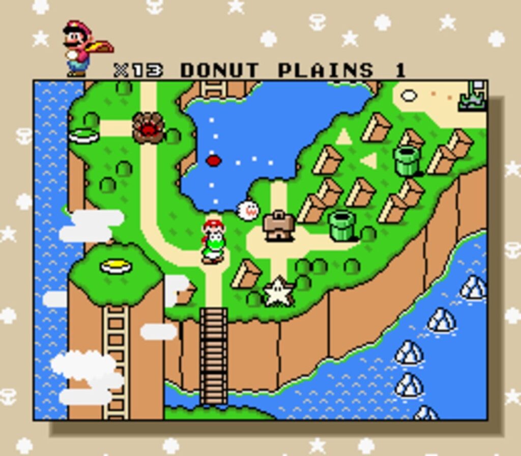 Capture d’écran de Super Mario World