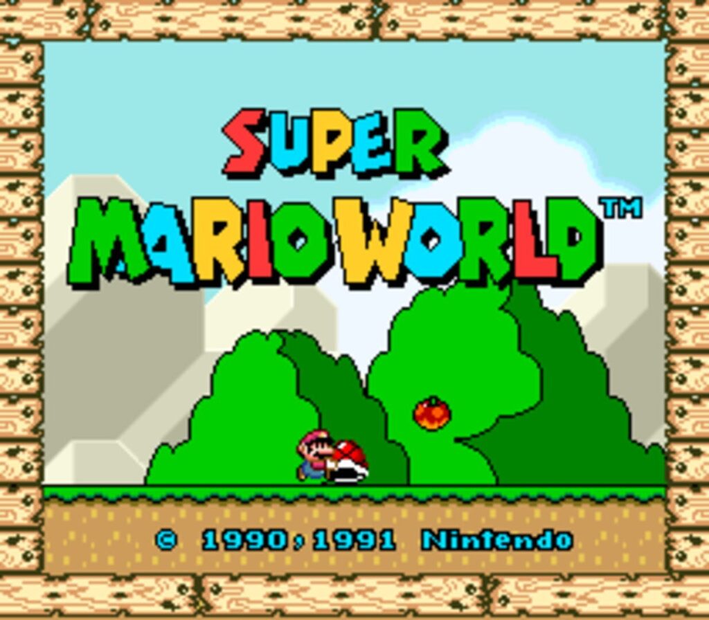 Capture d’écran de Super Mario World