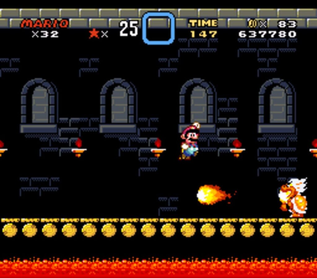 Capture d’écran de Super Mario World