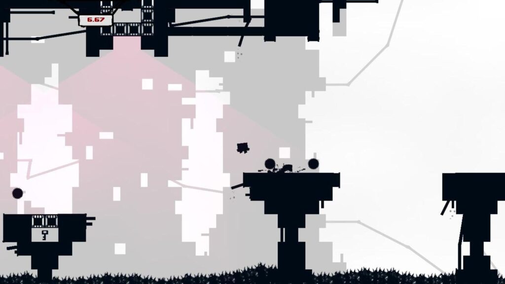 Capture d’écran de Super Meat Boy