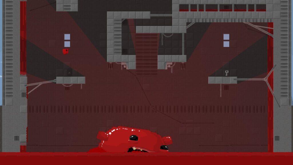 Capture d’écran de Super Meat Boy