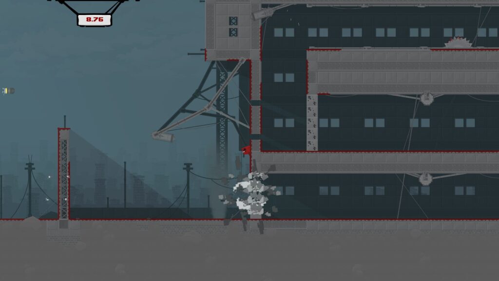 Capture d’écran de Super Meat Boy