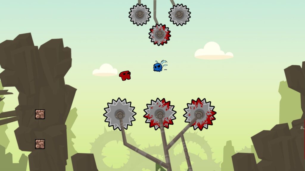Capture d’écran de Super Meat Boy Forever