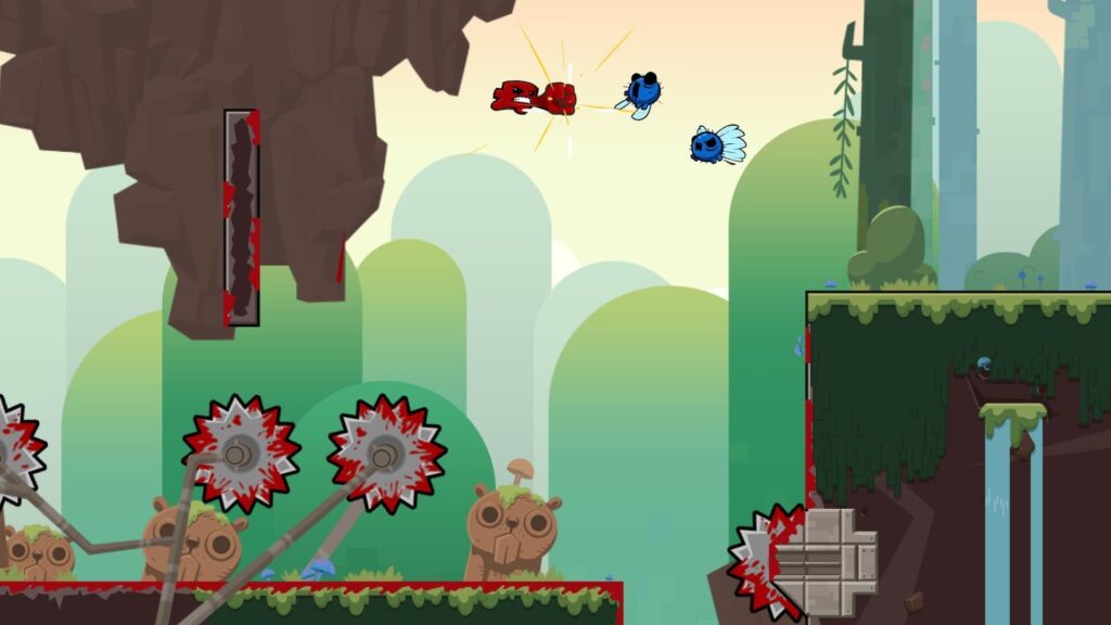 Capture d’écran de Super Meat Boy Forever
