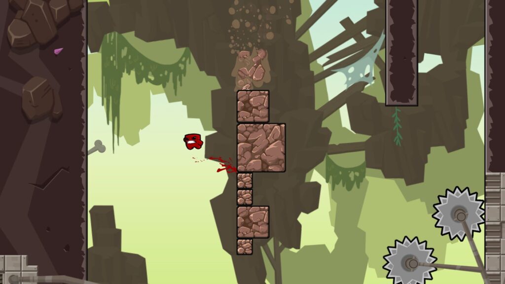 Capture d’écran de Super Meat Boy Forever
