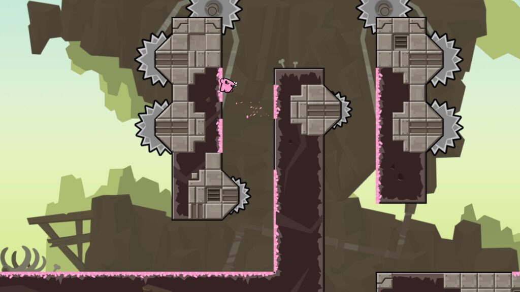 Capture d’écran de Super Meat Boy Forever