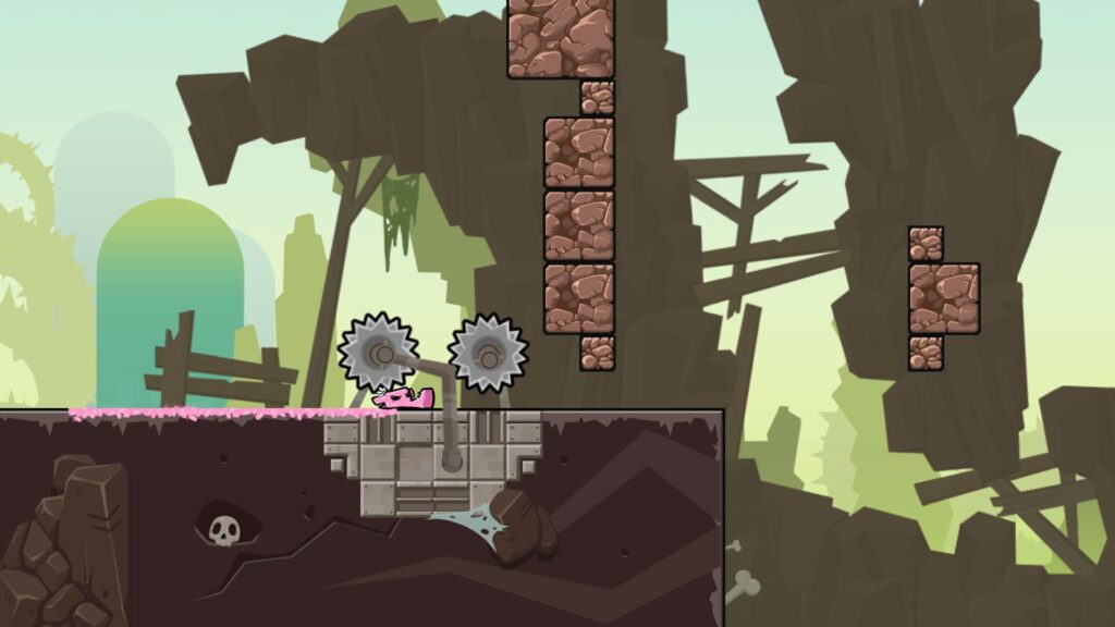 Capture d’écran de Super Meat Boy Forever
