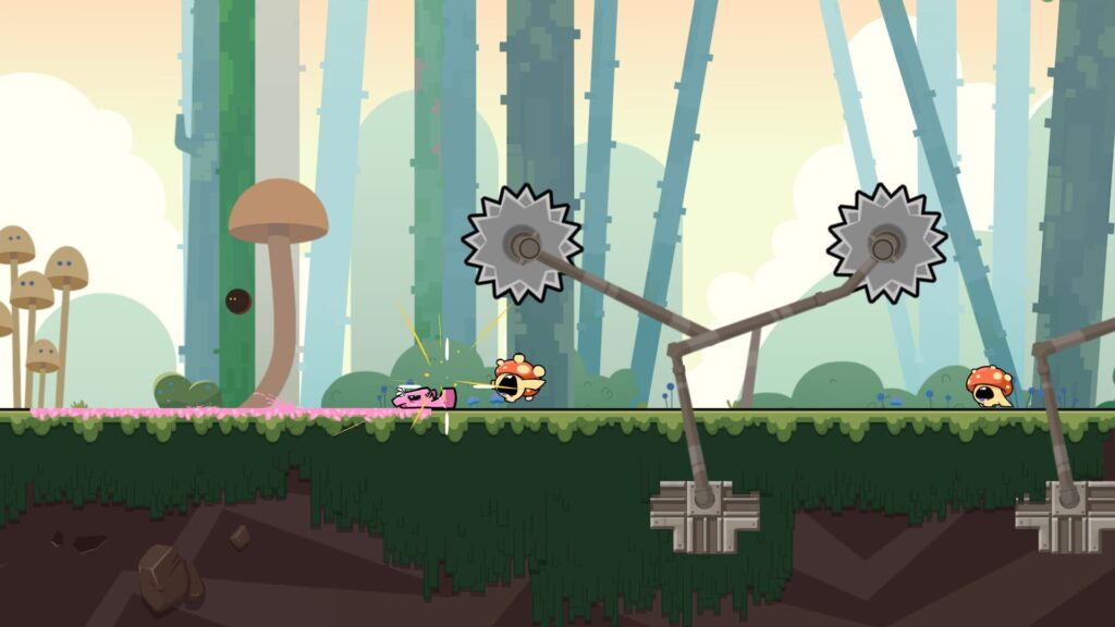 Capture d’écran de Super Meat Boy Forever