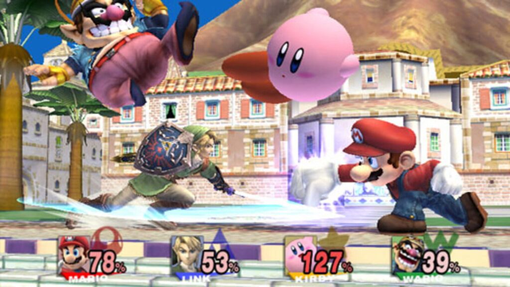 Capture d’écran de Super Smash Bros. Brawl