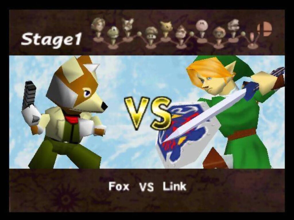 Capture d’écran de Super Smash Bros.