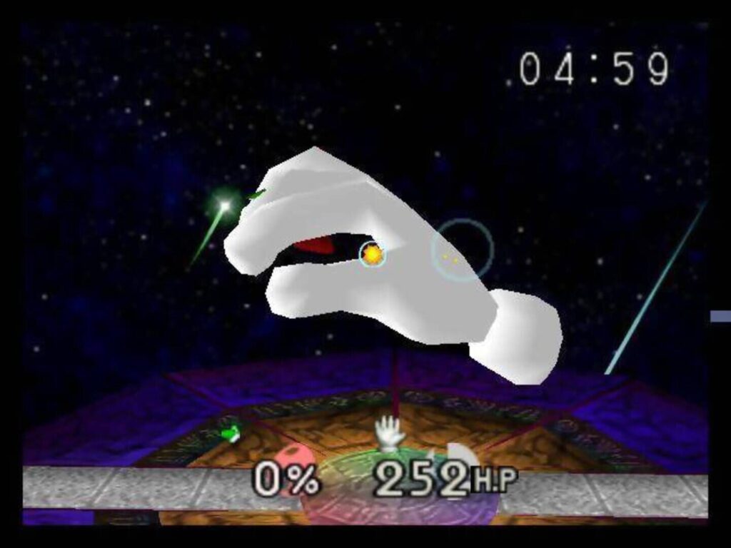Capture d’écran de Super Smash Bros.