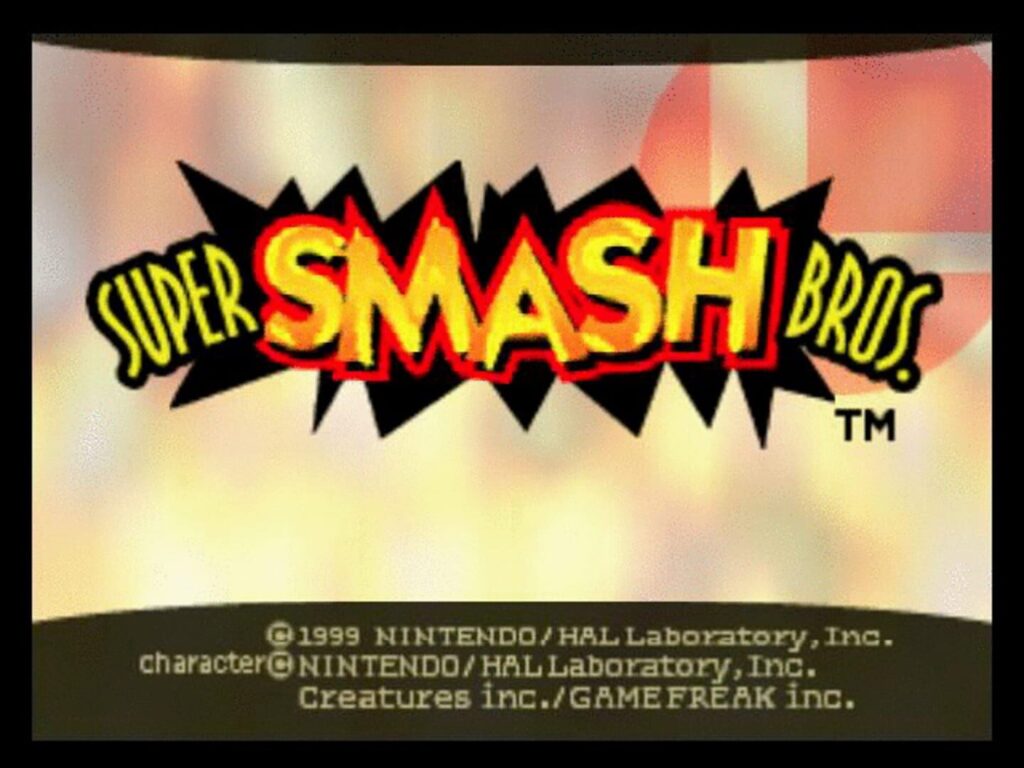 Capture d’écran de Super Smash Bros.