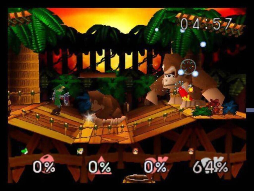 Capture d’écran de Super Smash Bros.