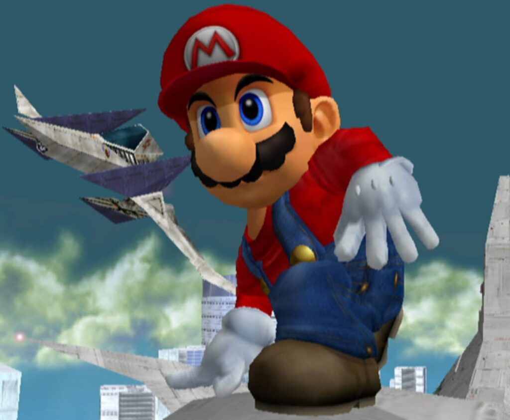 Capture d’écran de Super Smash Bros. Melee